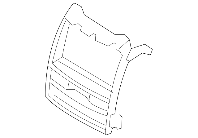 84762-3E100 Деталь CENTER BEZEL