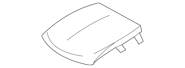 84745-3E500CQ Деталь CENTER COVER