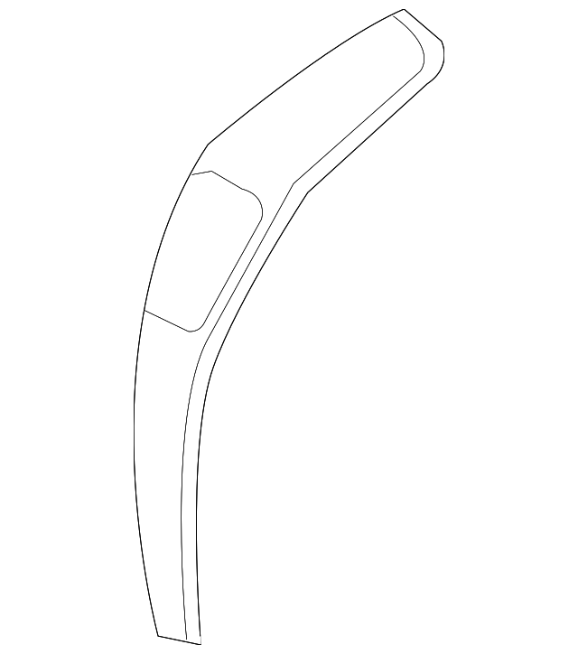84780-3E500WK Деталь FINISH PANEL, RIGHT
