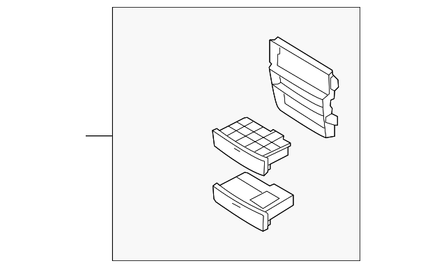84741-3E000 Деталь TRIM BEZEL
