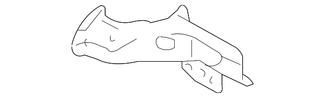 93116-1ET1A Деталь SUPPORT BRACE, RIGHT