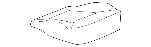 19127586 SEAT CUSHION PAD, RIGHT
