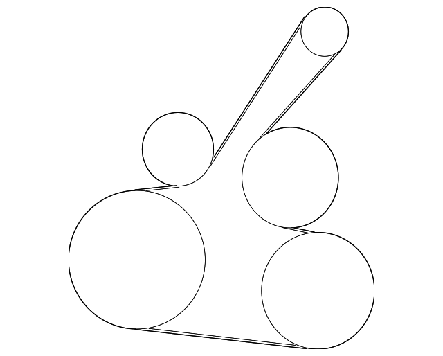 11720-BC21C Деталь SERPENTINE BELT