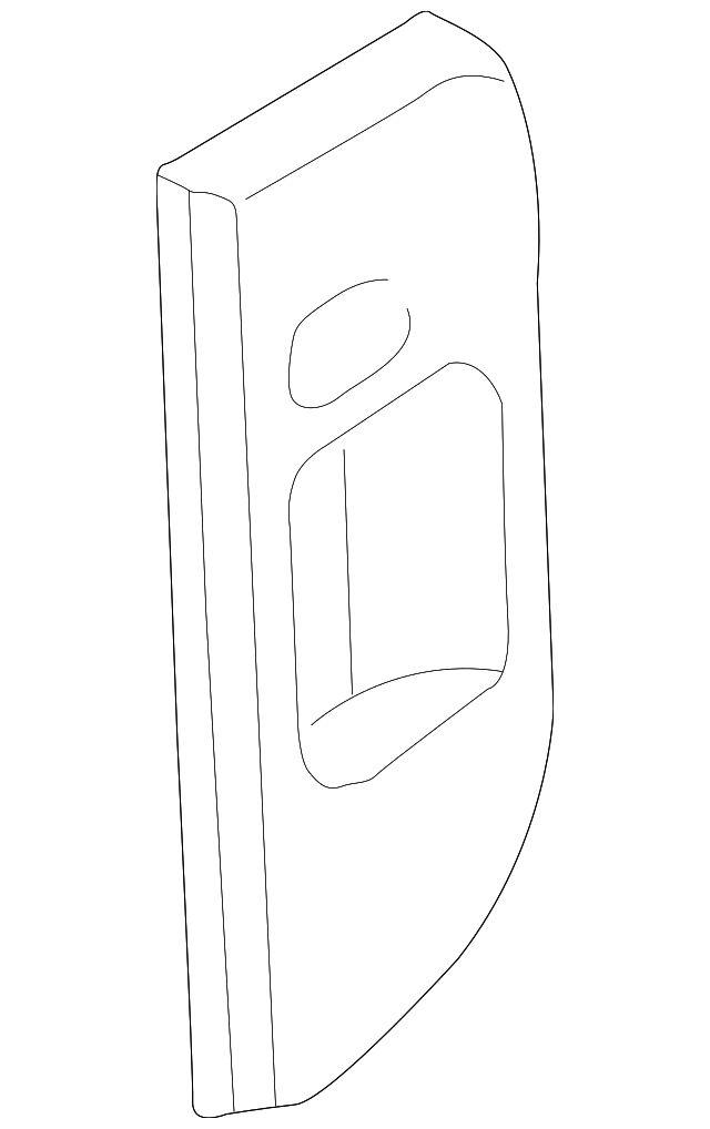 82825-7B011 Деталь HANDLE BEZEL, LEFT