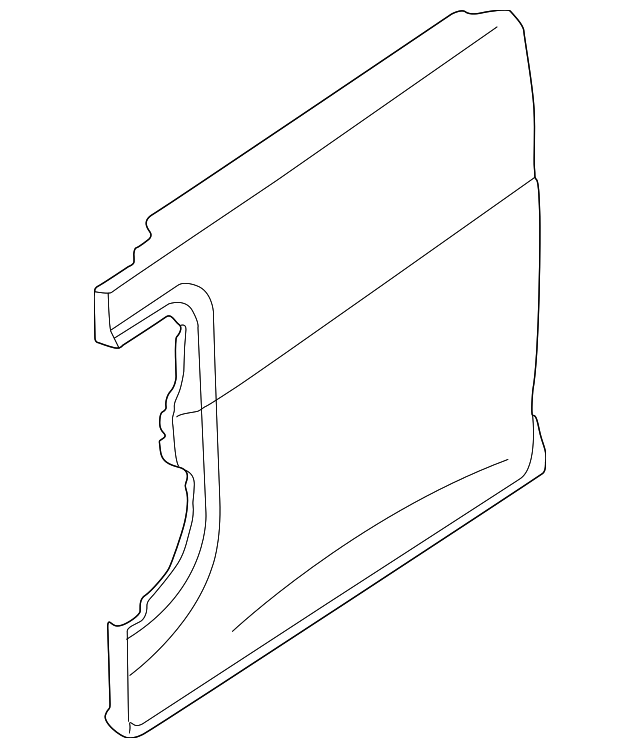82901-7B000 Деталь DOOR TRIM PANEL, LEFT