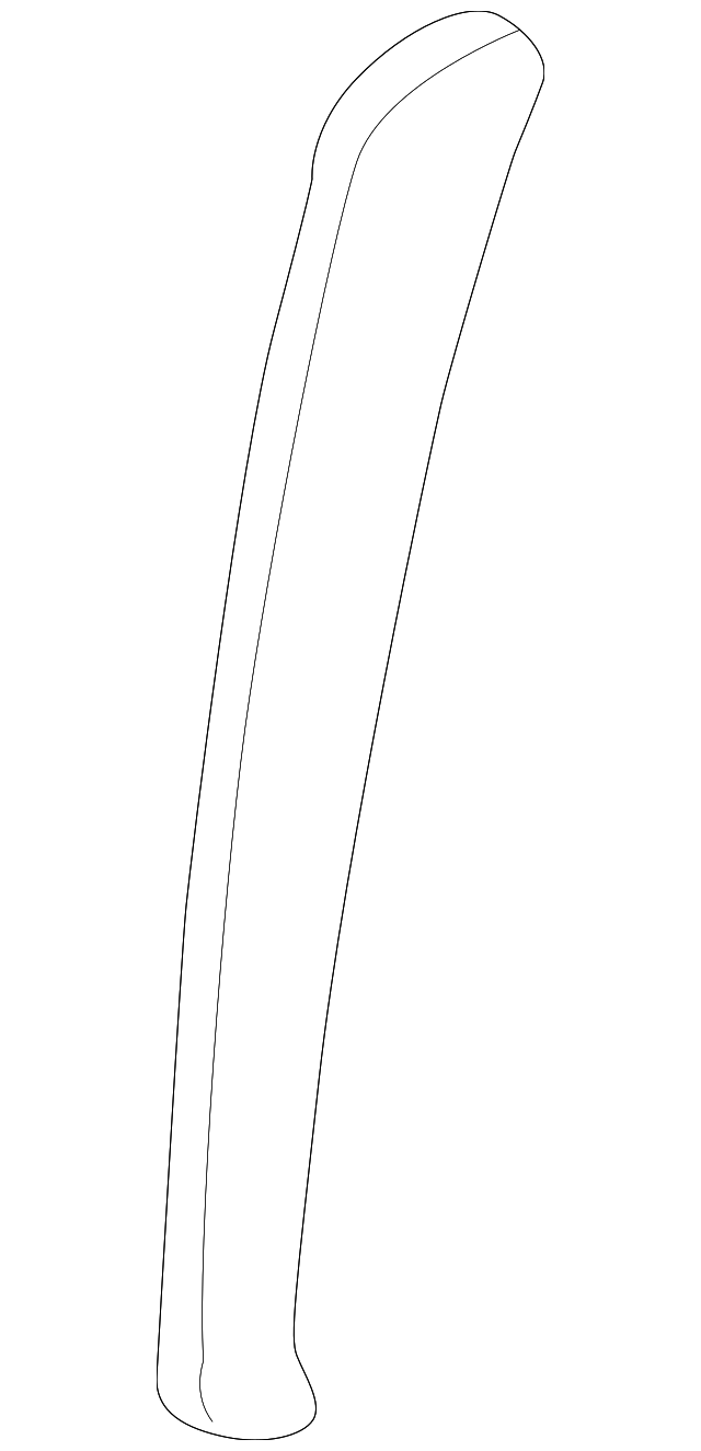 82921-7B003 Деталь PILLAR MOLDING, LEFT
