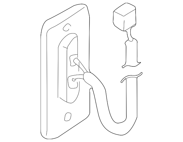 25140-7B324 Деталь SWITCH, RIGHT