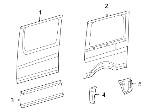 Sprinter 2500 SIDE PANEL