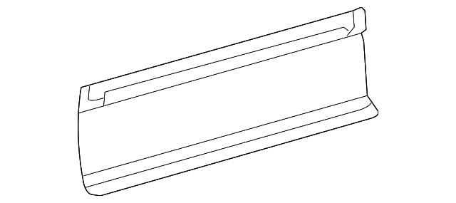 68009195AA Деталь LOWER PANEL, RIGHT