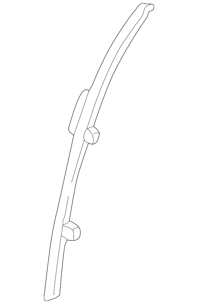 MR396218 Деталь SASH CHANNEL, RIGHT