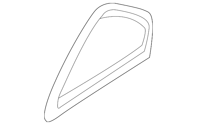 MR384855 Деталь WEATHERSTRIP, LEFT