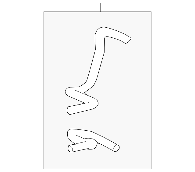 68012683AA Деталь HEATER HOSE