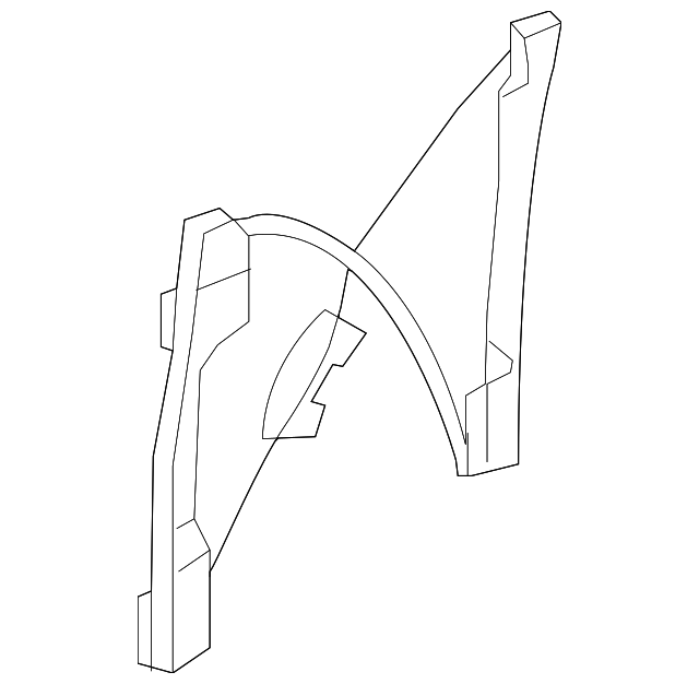 7T4Z-7823200-A Деталь WINDOW REGULATOR, RIGHT