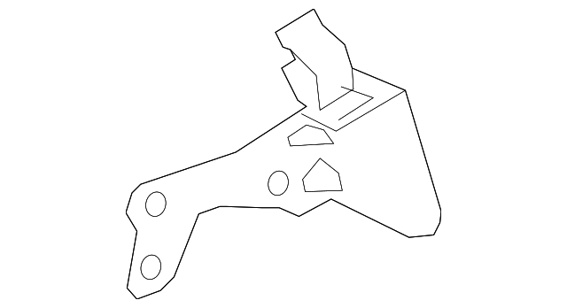 4581563AC Деталь VACUUM HOSE BRACKET