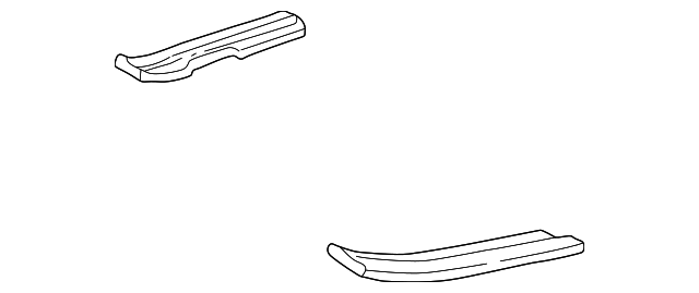 202-611-01-22 Деталь SIDE RAIL, LEFT