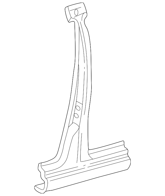 202-630-19-11 Деталь CENTER PILLAR, LEFT