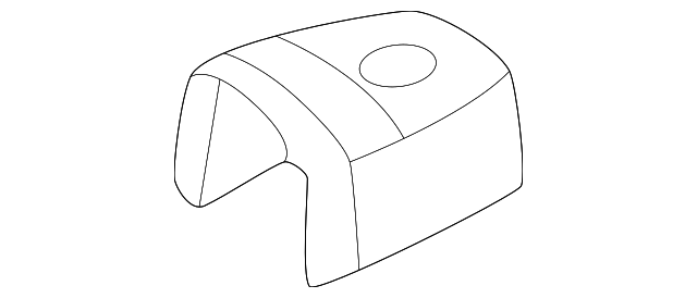 82419-S84-C00ZP COVER, CHILD ANCHOR *YR233L* (TITANIUM)