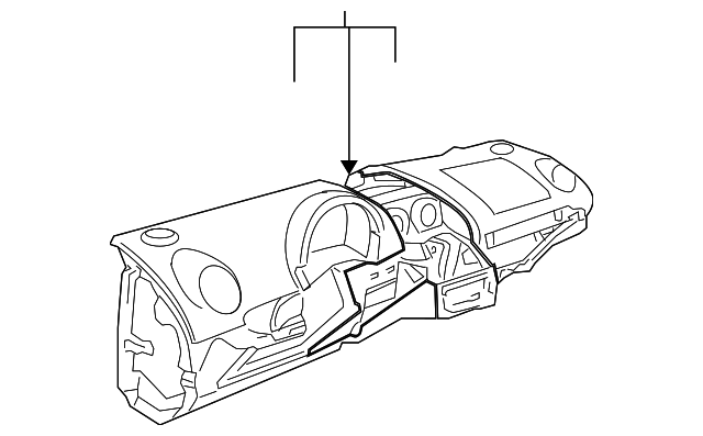 1C1-857-001-E-2AQ Деталь INSTRUMENT PANEL