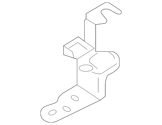 EF9246086B Деталь CONTROL CABLE BRACKET