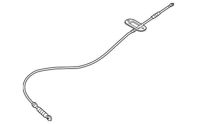 EF92-46-500B Деталь CONTROL CABLE