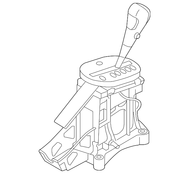 ZZC0-46-10X-23 Деталь SHIFT LEVER