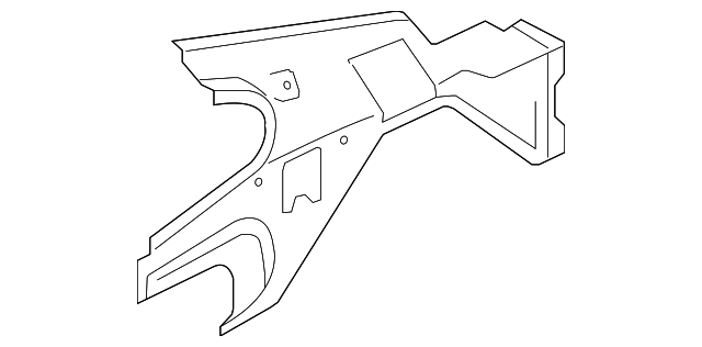 76630JL00A Деталь INNER PANEL, RIGHT