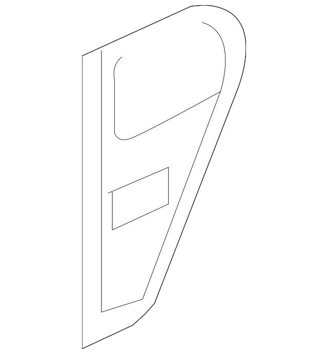 76667JL00A Деталь INNER REINF, LEFT