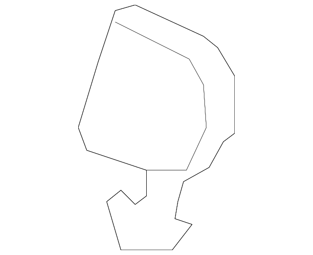 95062976 CENTER CONSOLE HOLE COVER, RIGHT