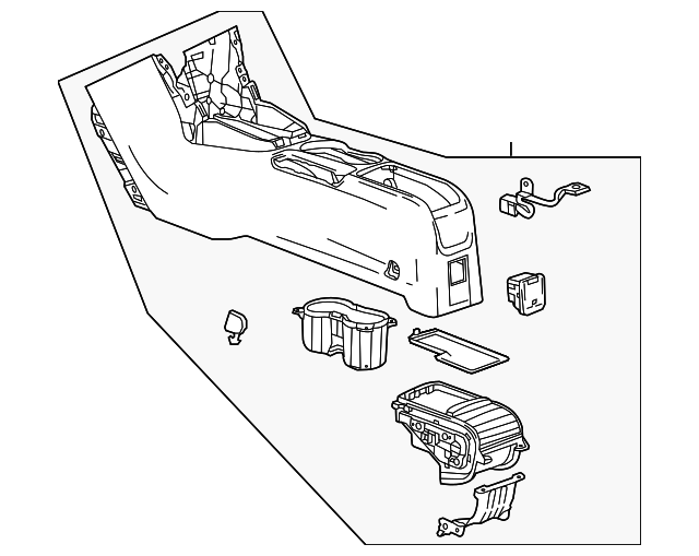 95270228 CENTER CONSOLE