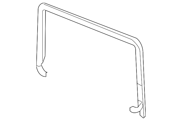 15785354 Деталь RUN CHANNEL, LEFT