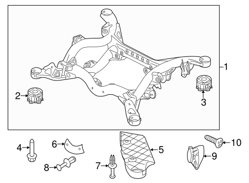 Touareg SUSPENSION MOUNTING