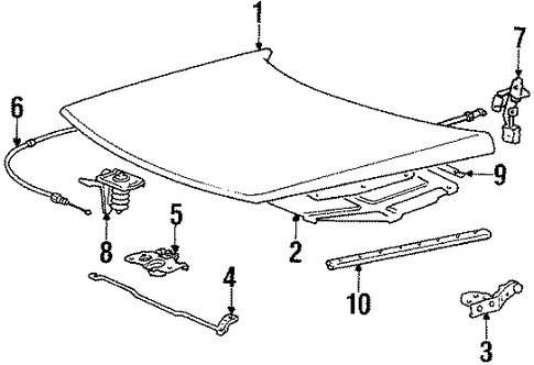 Mirage HOOD & COMPONENTS