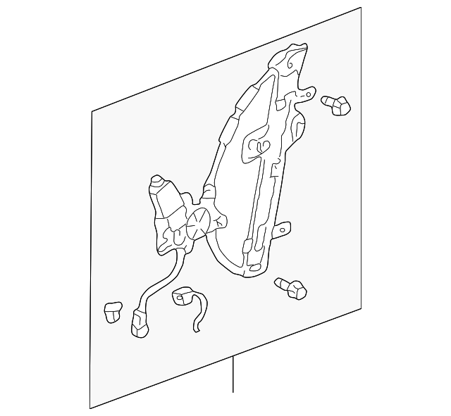 72250-S0X-A04 Деталь POWER WINDOW REGULATOR ASSEMBLY (DRIVER 