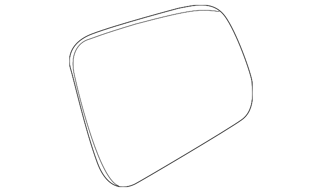 204-810-00-21 Деталь MIRROR GLASS, RIGHT