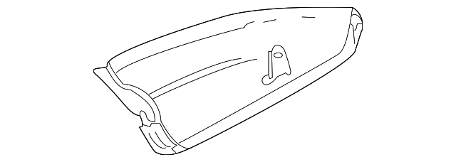 204-811-05-07 Деталь LOWER COVER, LEFT