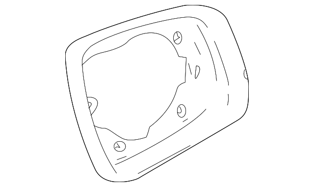 204-811-01-21 Деталь BEZEL, LEFT
