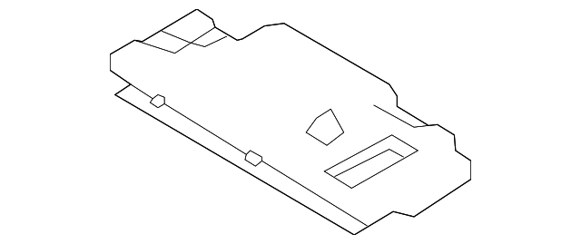 68920AR200 Деталь LOWER DASH COVER