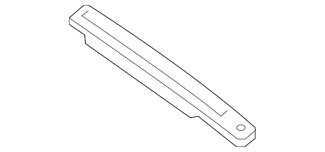 68742AH304 Деталь DEFROSTER GRILLE, RIGHT