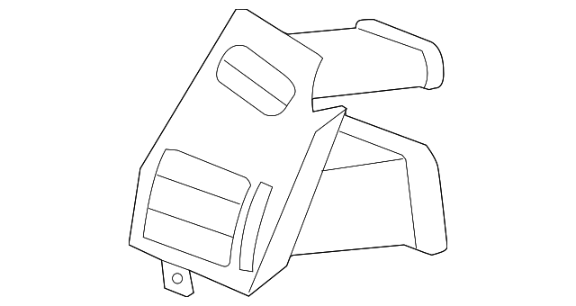 68760CR900 Деталь AIR VENT, RIGHT