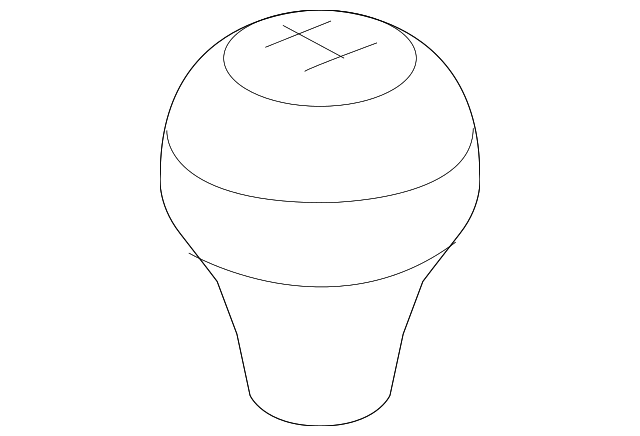 54102-SLN-013 Деталь KNOB, CHANGE LEVER