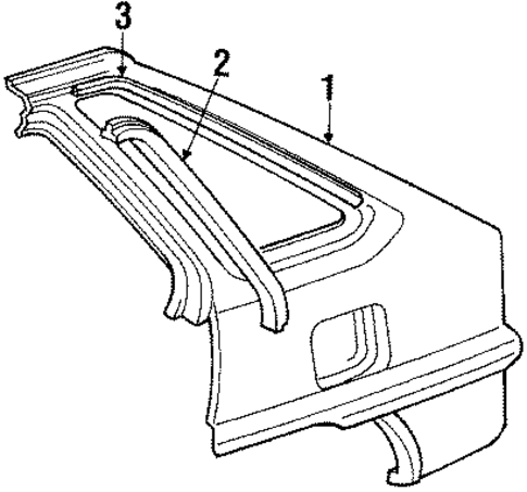 Tercel QUARTER PANEL