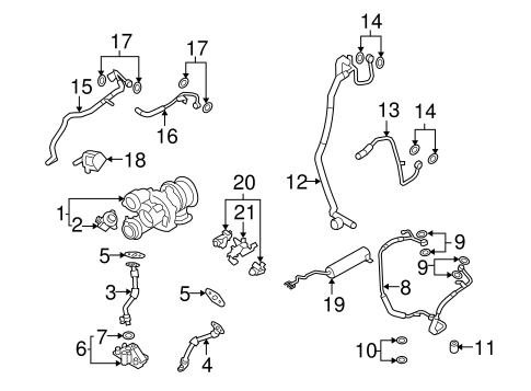 X6 TURBOCHARGER & COMPONENTS