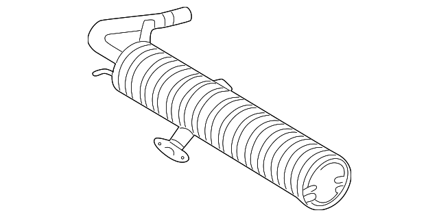17430-28220 Деталь MUFFLER & PIPE