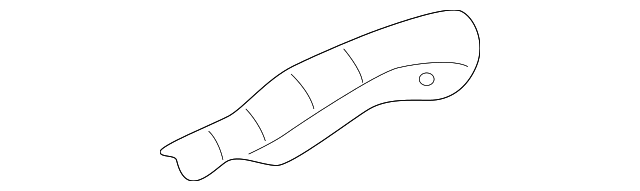 17521-28040 Деталь CENTER PIPE HEAT SHIELD