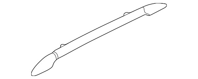 7661A119XA Деталь ROOF RACK, LEFT