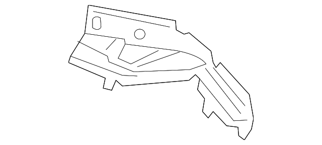 8U0-810-613-A Деталь UPPER PANEL, LEFT