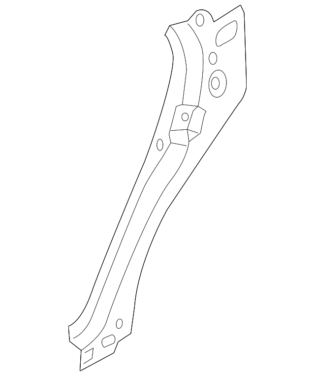8U0-809-745 Деталь INNER LOCK PLR, LEFT