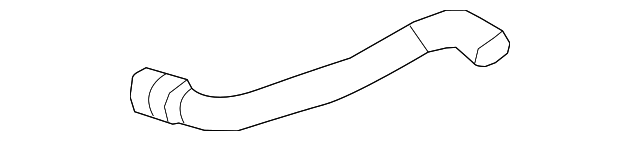 BC3Z-8260-D Деталь UPPER HOSE