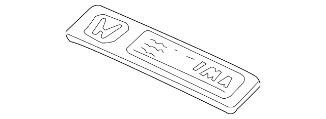 32126-PZA-000 Деталь EMBLEM, ENGINE COVER