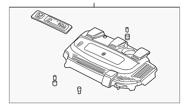 32121-PZA-000 Деталь COVER, ENGINE